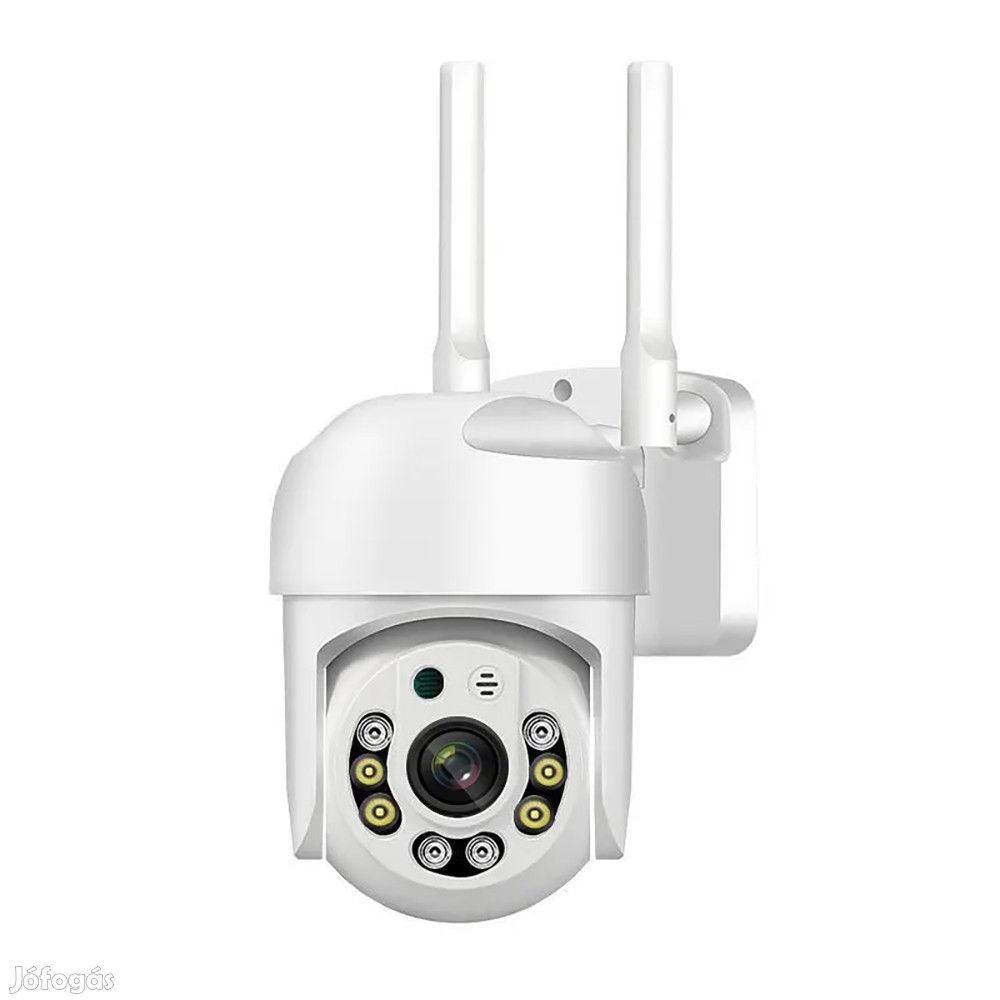 2MP WiFi intelligens kültéri videómegfigyelő PTZ kamera iCsee APP