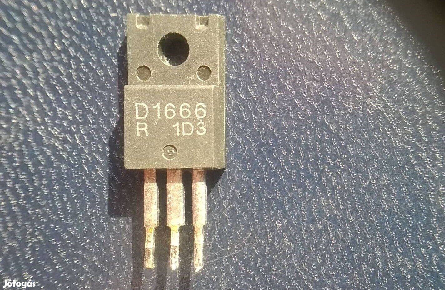 2SD 1666 N tranzisztor , 60 V , 3 A , bontott