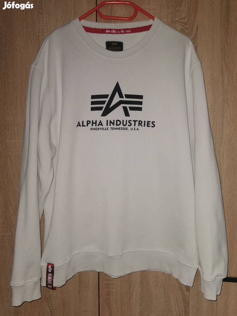 2XL-es Alpha Industries férfi pulóver 