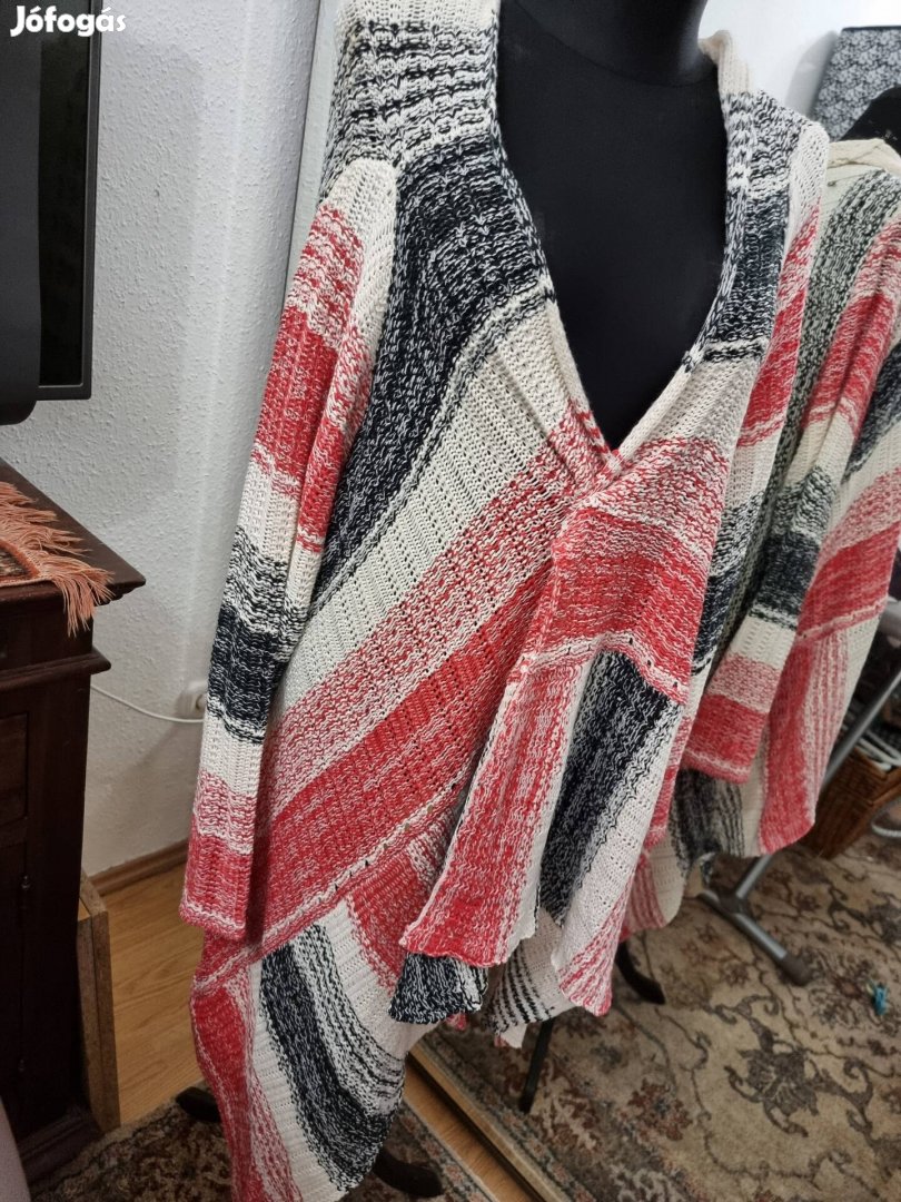 2XL márkás poncho Új 