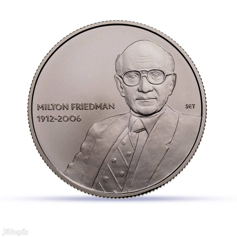 2.000 Ft Milton Friedman 2022 Színesfém emlékérem