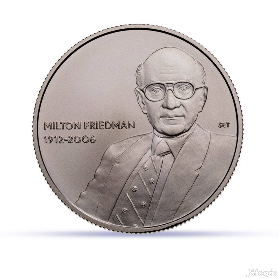 2.000 Ft Színesfém emlékérem Milton Friedman 2022