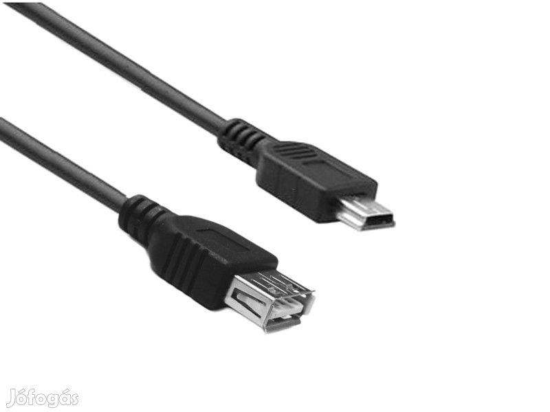 2.0 USB anya - Mini USB apa 3m átalakítókábel