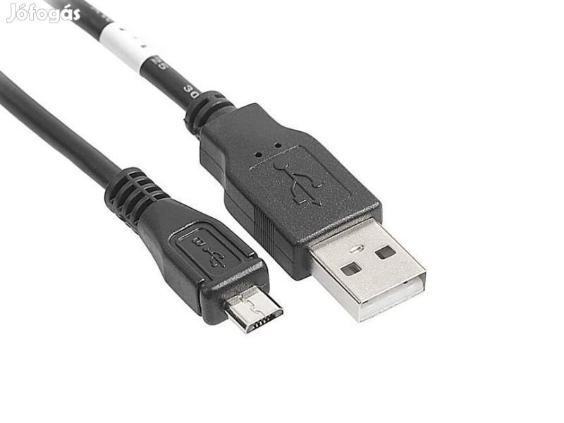 2.0 USB apa - Micro USB 3m átalakító kábel