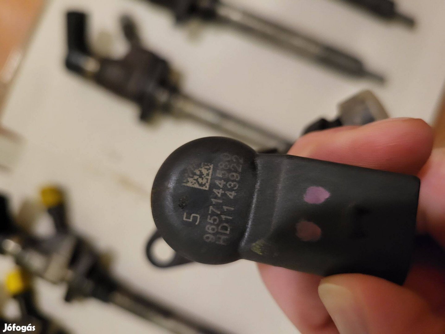 2.0 dizel porlasztó 9657144580, "5" használt 8db