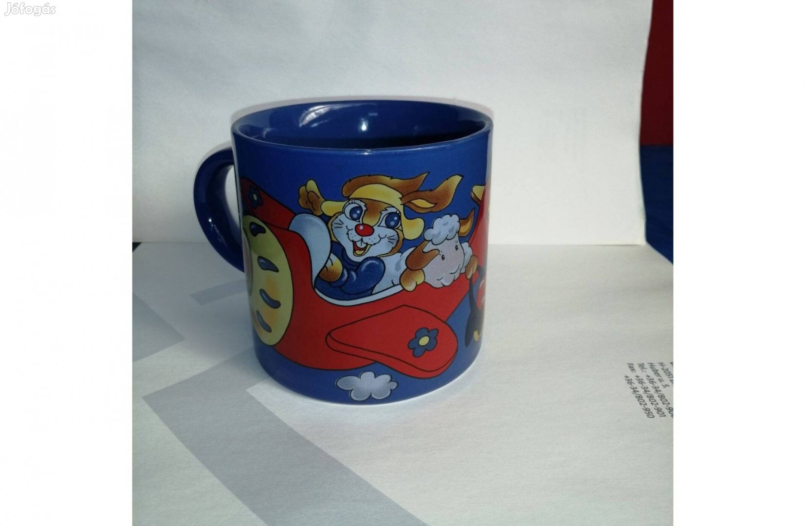 2.200.-Ft! Tibi-s, retro, porcelán bögre!