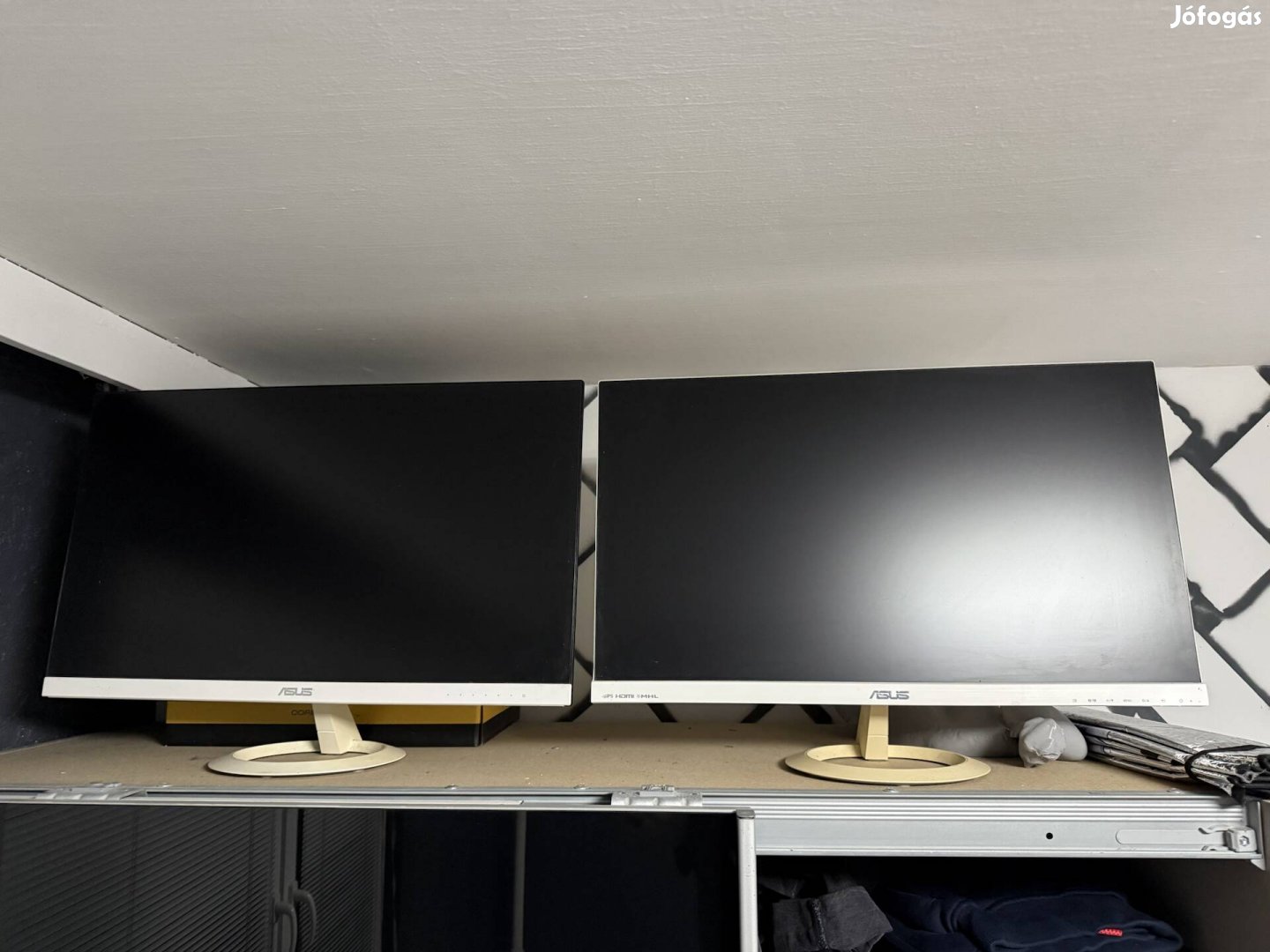 2 27 inches asus monitor