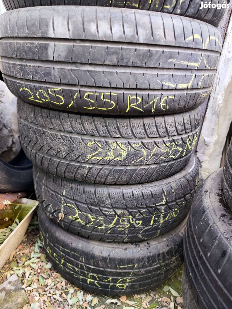 2+2 db 215/55 R16 autógumi, gumiabroncs