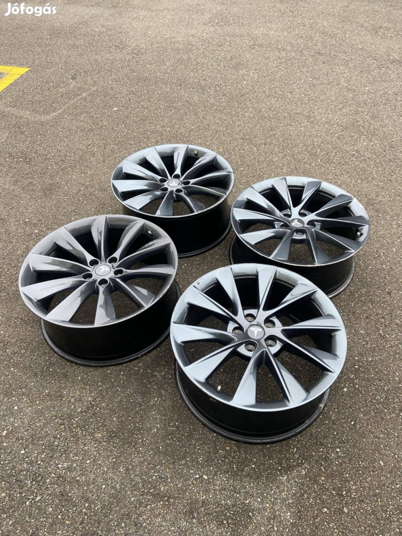 2-2db Gyari tesla model s 21 coll alufelni