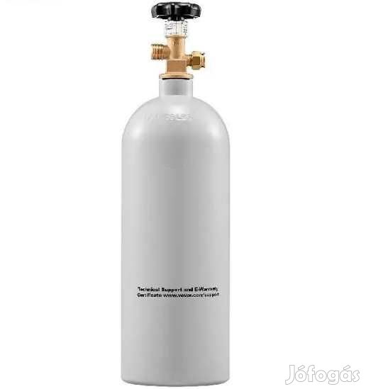 2,4 kg-os co2 Palack CGA320 Menettel  (5489)