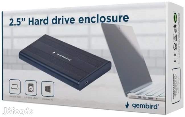 2.5" HDD ház USB 2.0 Gembird