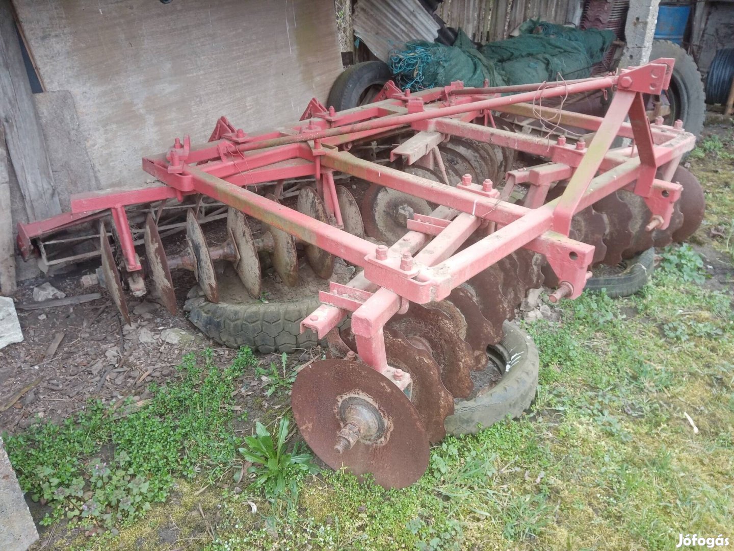 2.80m függesztett x tárcsa