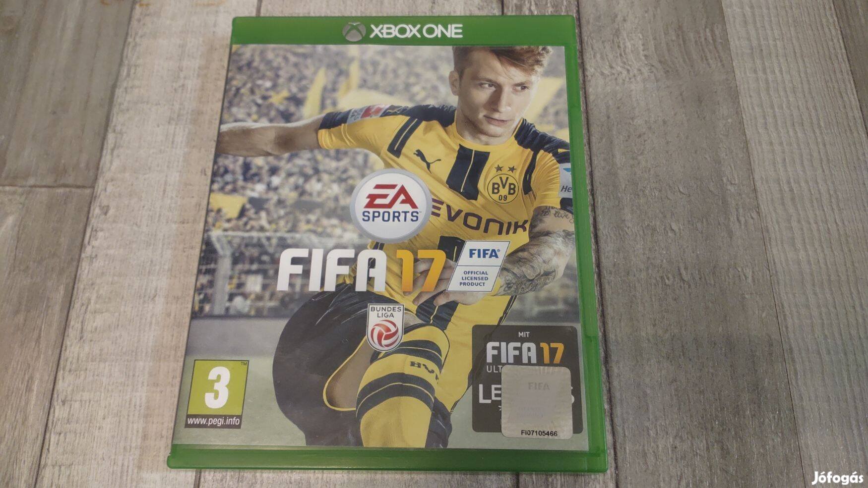 2.999ft- Xbox OneSX-Series X FIFA 17 Lemezes Játék