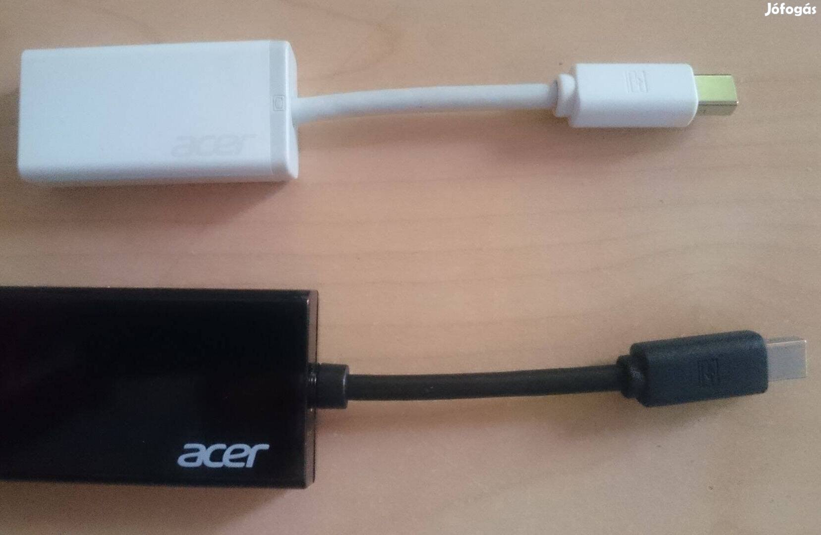 2 Acer mini display port vga adapter kábel eladó