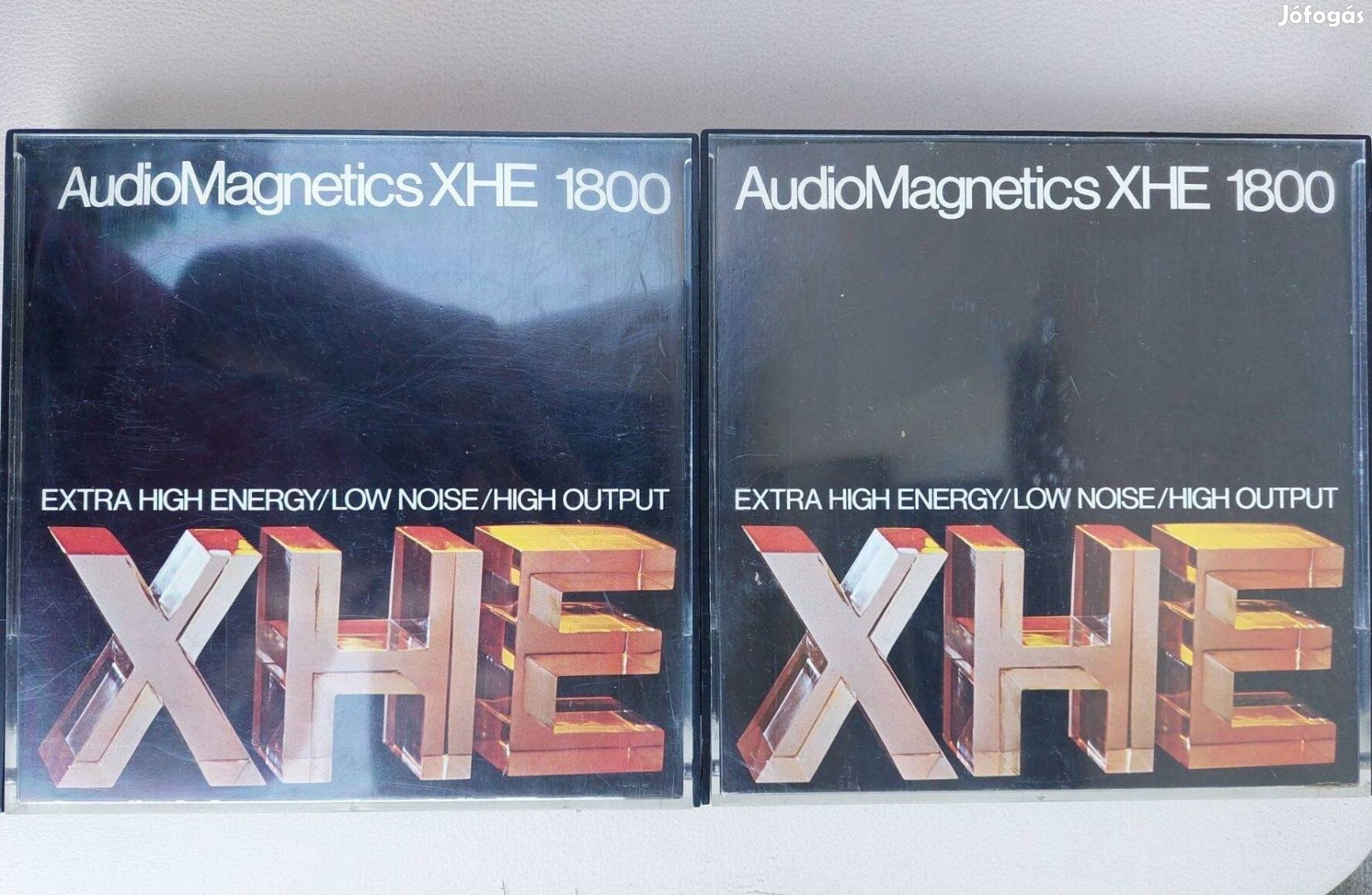 2-DB Audiomagnetics Xhe 1800 Orsós Magnószalag MAGNÓ Szalag / Akai TDK