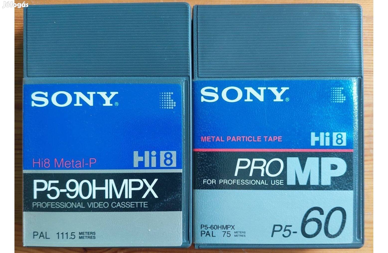 2-DB Sony Hi 8 8mm Digital8 Metal Videokamera Kazetta Videó Kazetta