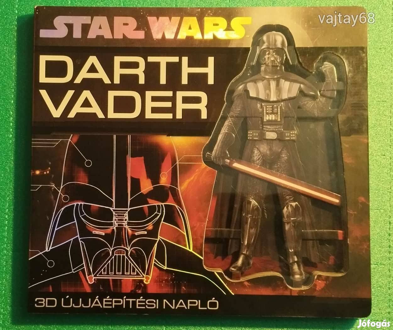 2 DB Star Wars Könyv: Darth Vader 3D újjáépítési napló + Szereplők nag