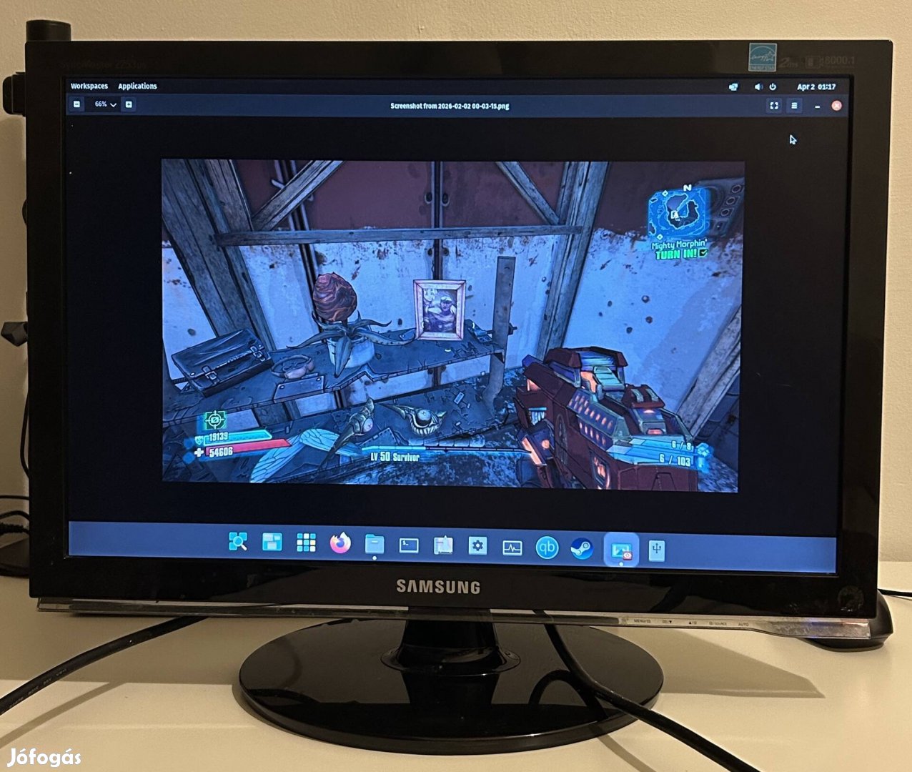 2 DB samsung LCD gamer monitor 21,6 coll, csere iphone