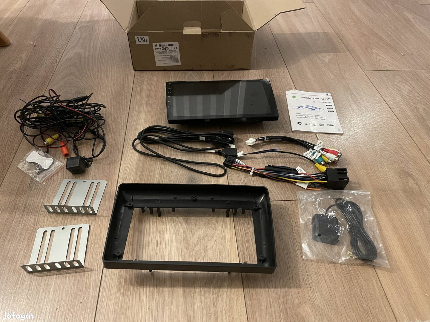 2 DIN androidos autóradio extrákkal