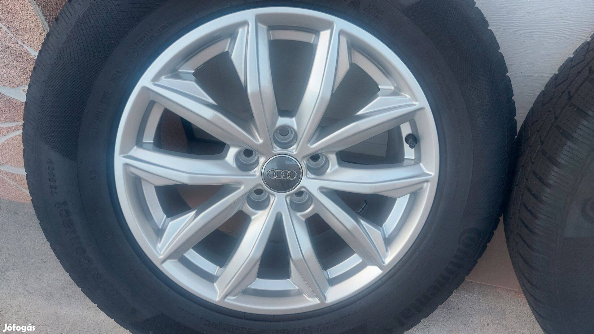 2.Gyári,új , Audi Q5 17" alufelni téli gumi 5x112