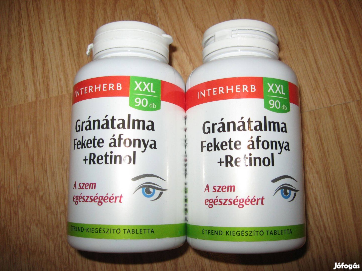 2 Interherb XXL Gránátalma Fekete áfonya +Retinol szemvédő 90db-os