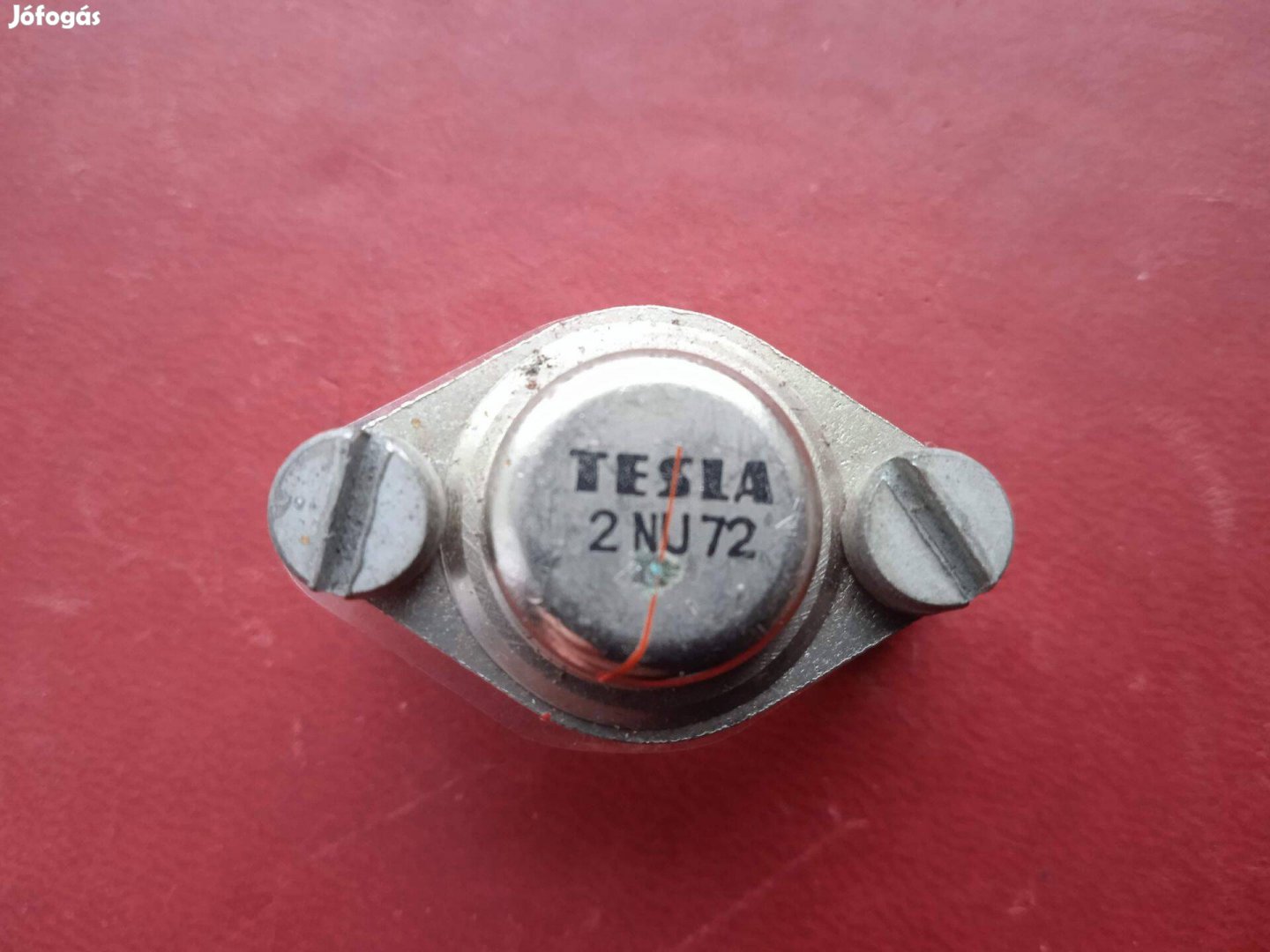 2 NU 72 Tesla tranzisztor P , 20 V , 1,5 A , bontott , tesztelt