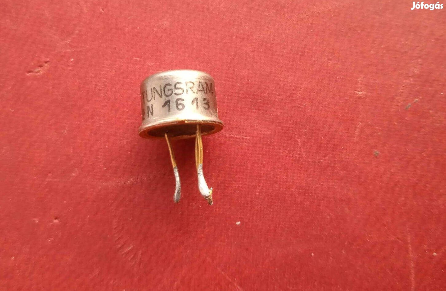 2 N 1613 tranzisztor , 75 V , 0,8 A , bontott , tesztelt , gold pin
