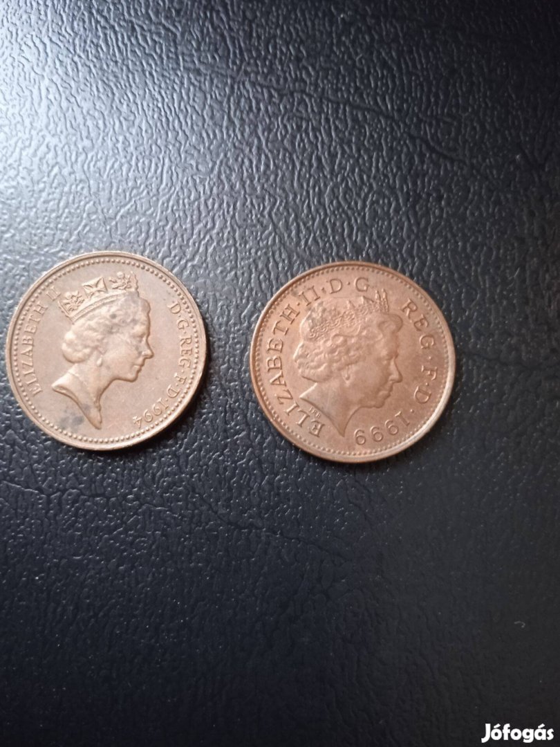 2 Penny II.Elizabeth