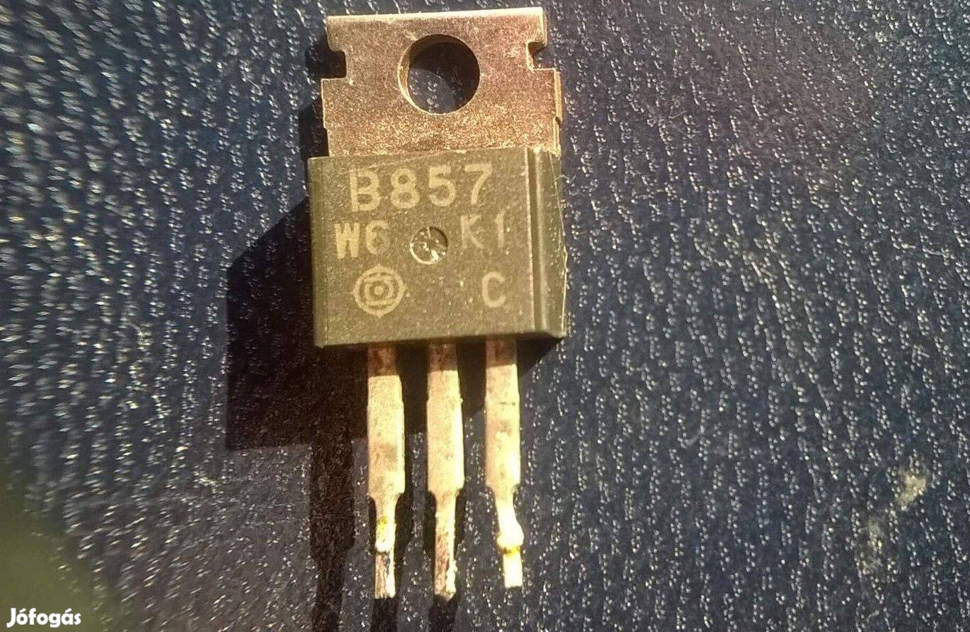 2 SB 857 tranzisztor , 50 V , 4 A , bontott , eredeti , tesztelt