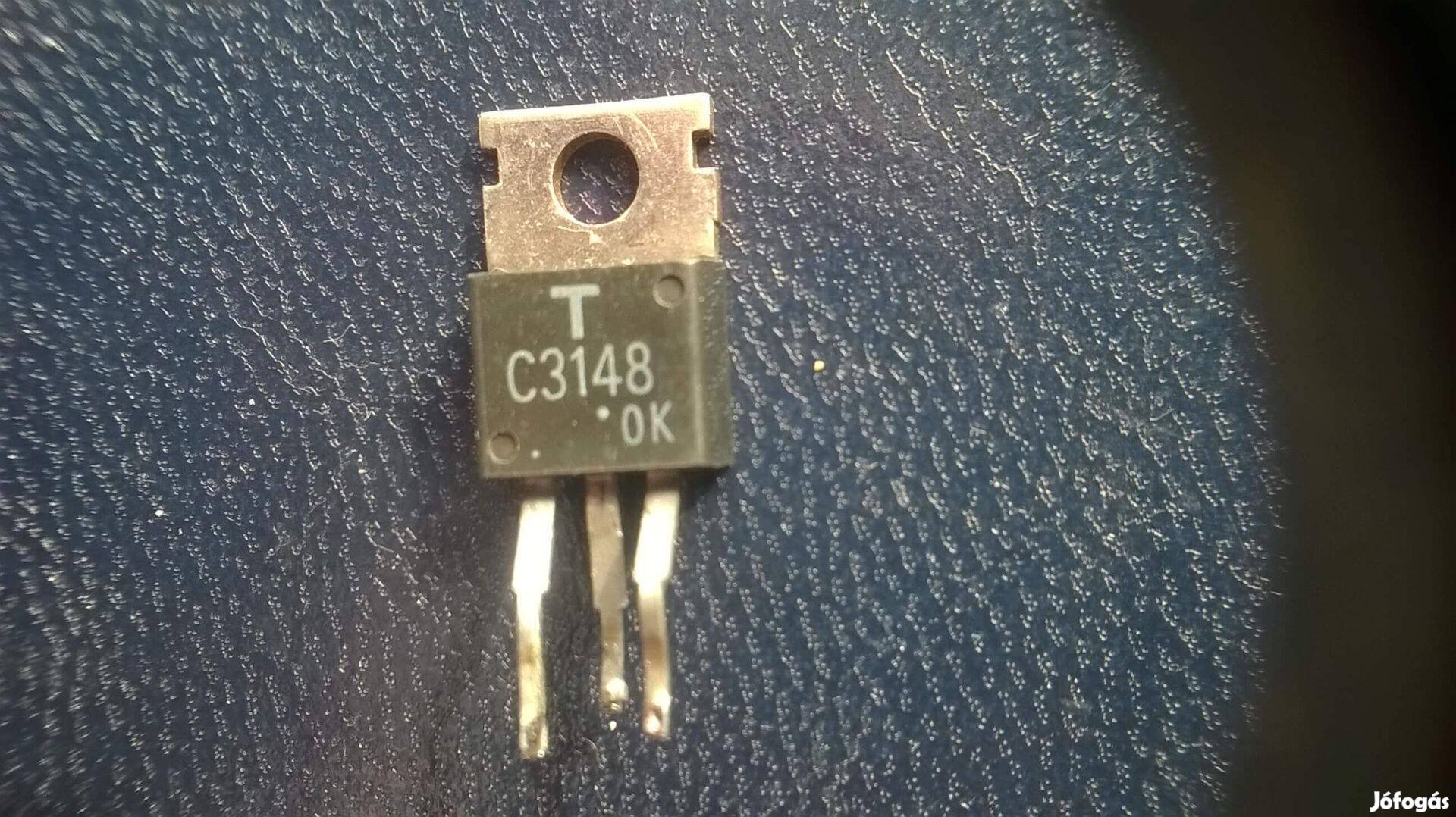 2 SC 3148 tranzisztor , N , 900 V , 3 A , bontott , eredeti