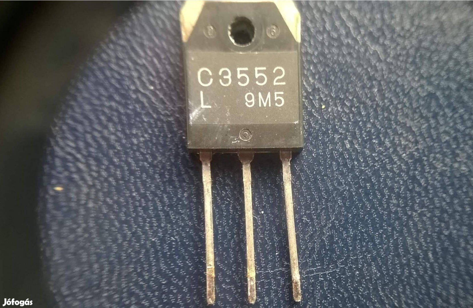 2 SC 3552 tranzisztor , N , 500 V , 12 A , bontott , eredeti