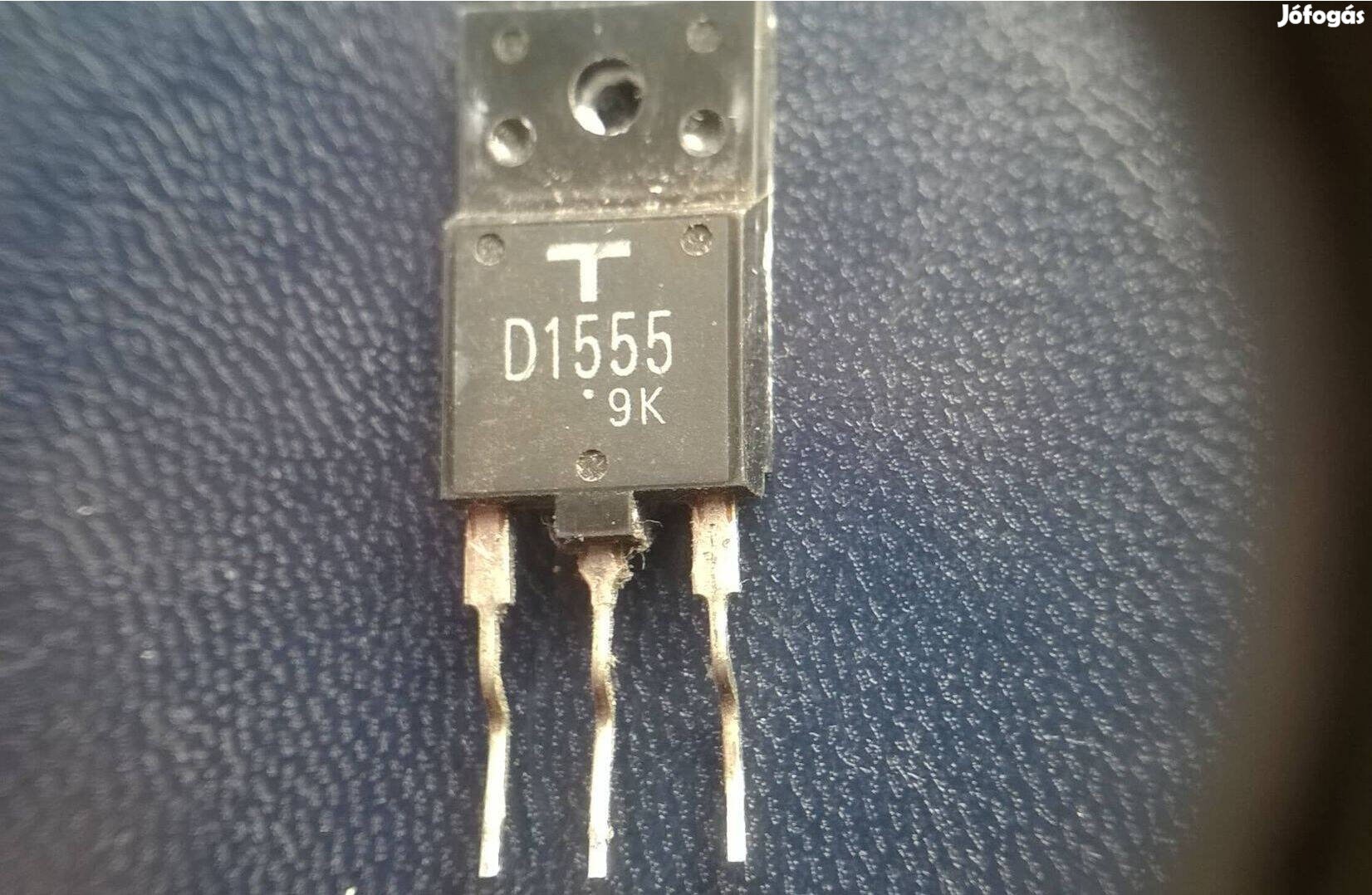 2 SD 1555 tranzisztor , N , 600 V , 5 A , bontott , tesztelt