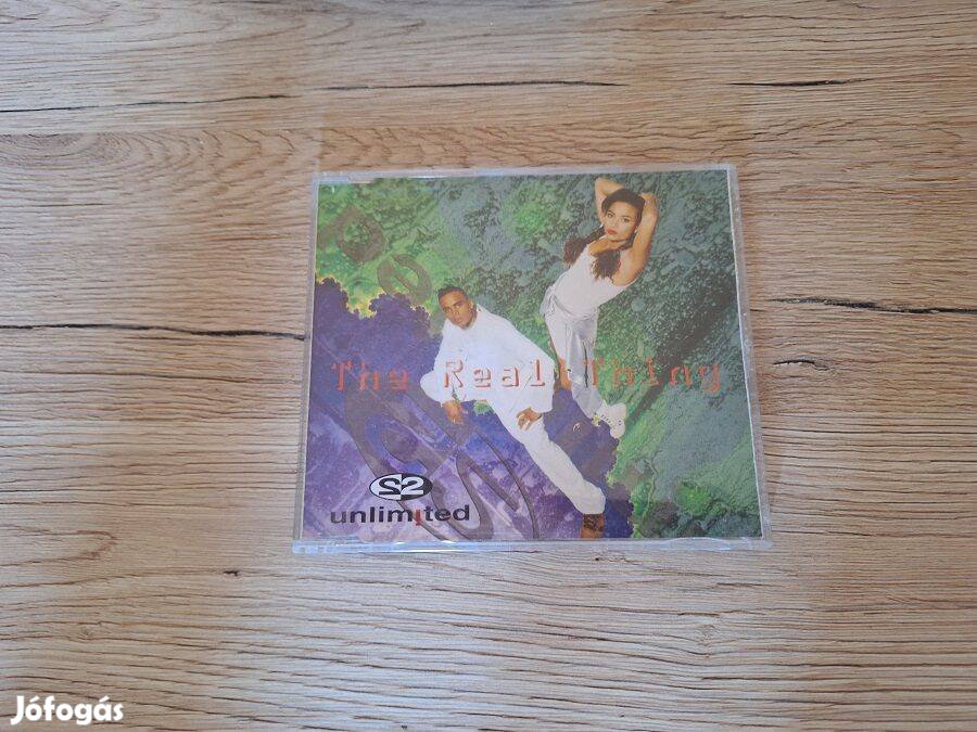 2 Unlimited - The real thing maxi CD lemez!