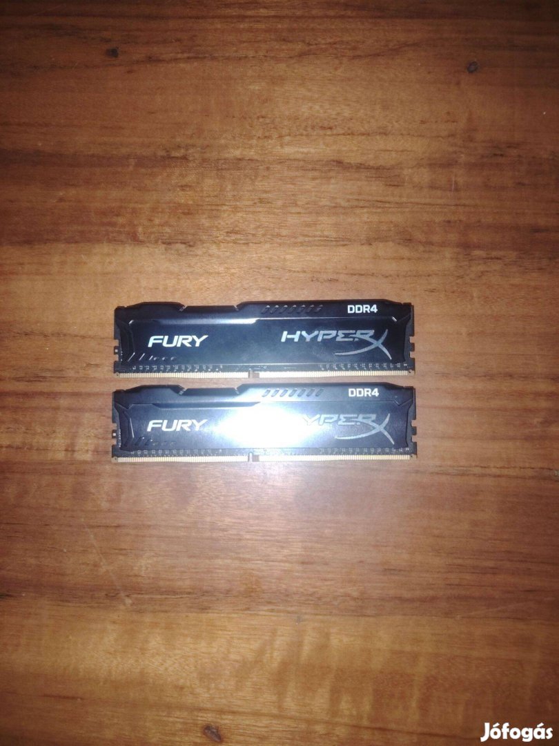 2 X 4 GB Hyperx Fury DDR4 RAm
