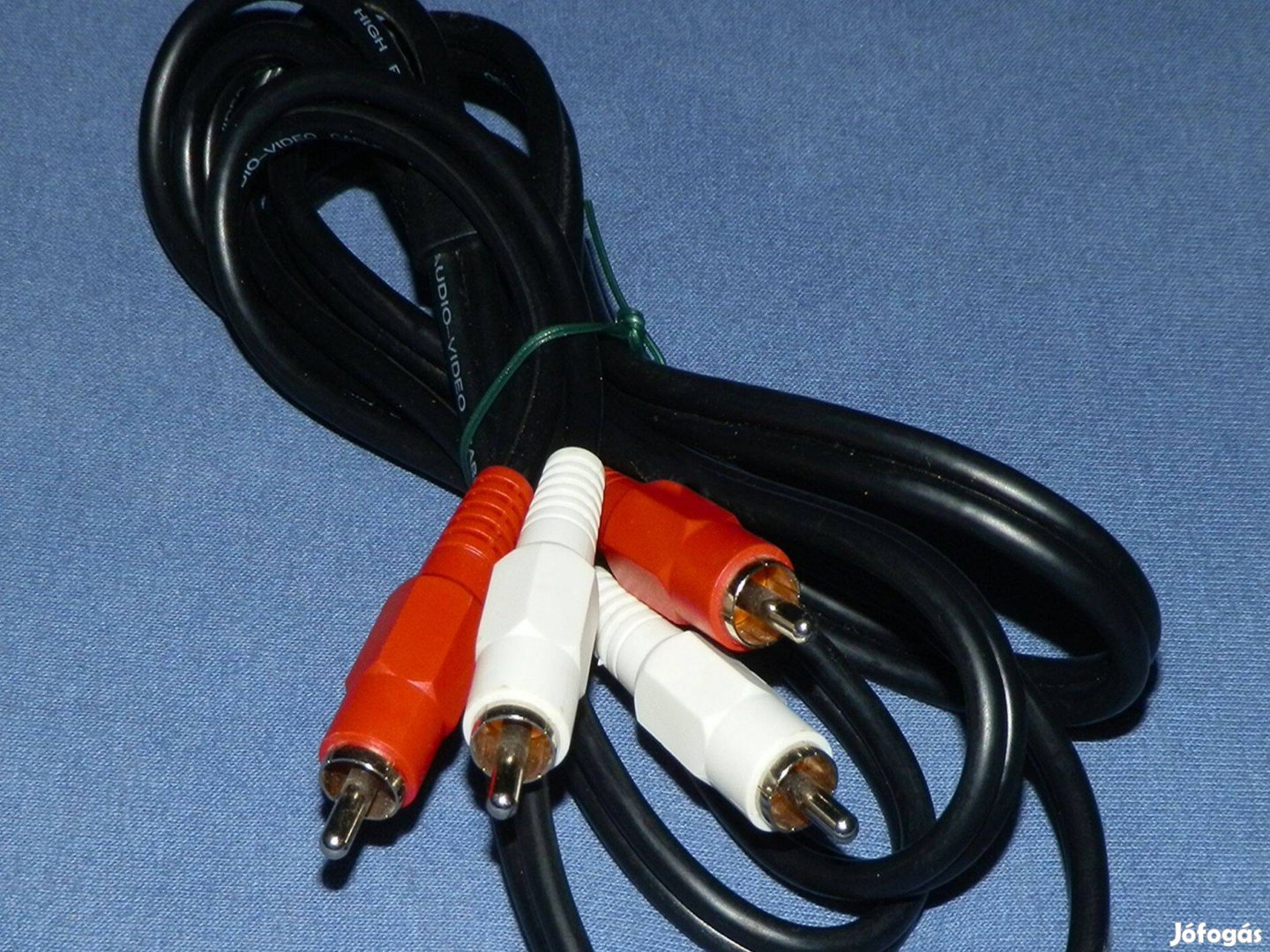 2 X RCA - 2 X RCA sztereó audió kábel, 2 méter