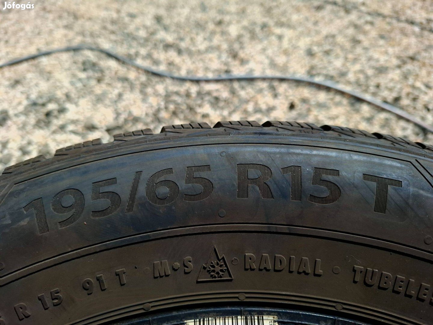 2. 195/65 R15 Barum téli gumi Dot:3721