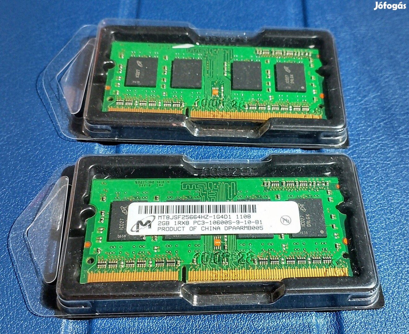 2* 2GB DDR3 laptop, notebook memória, RAM