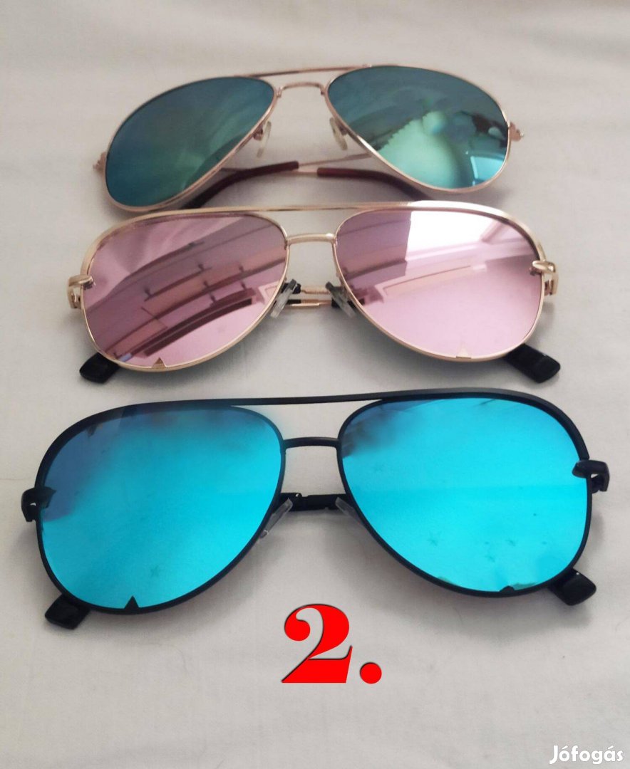 2. Új női napszemüveg csomag - 3 darab 1 áráért