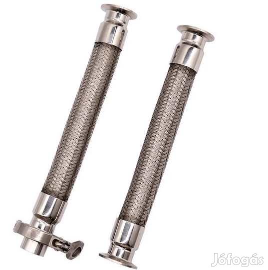 2-os Tri-Clamp Nyomásálló Flexibilis Cső 50cm 4579