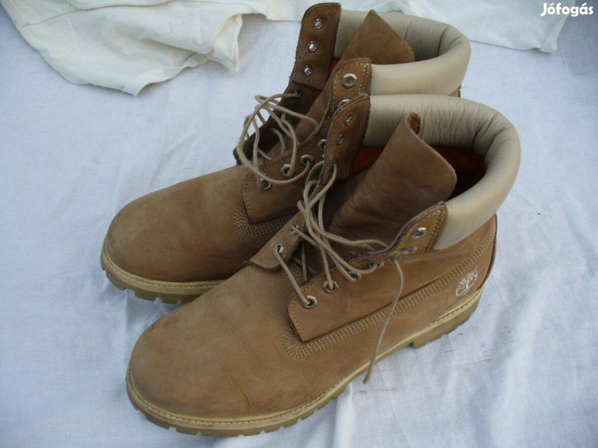 2. szép eredeti Timberland bőr bakancs cipő 30cm 48