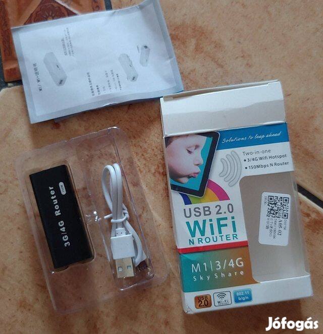 2 az 1-ben wifi/router új