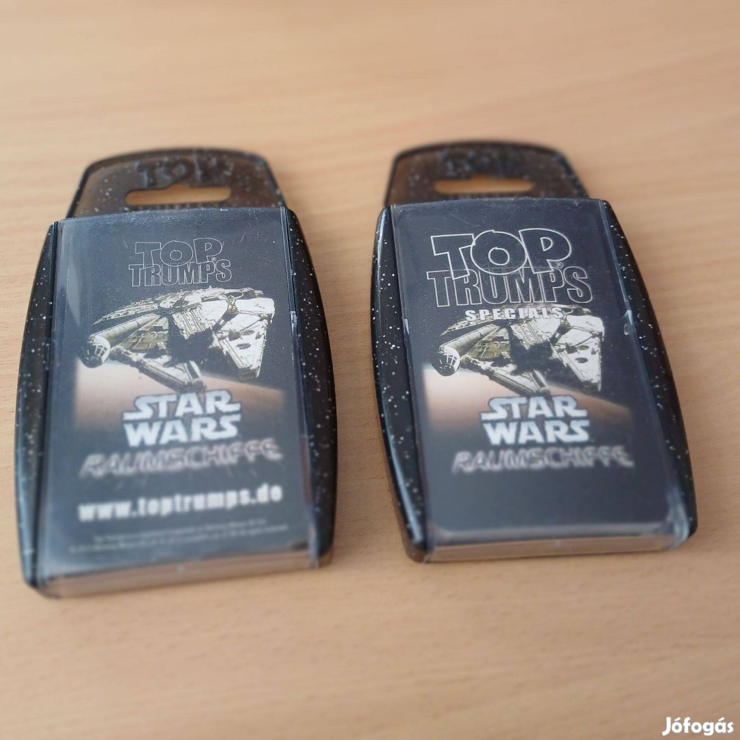 2 csomag Top Trumps Star Wars kártya