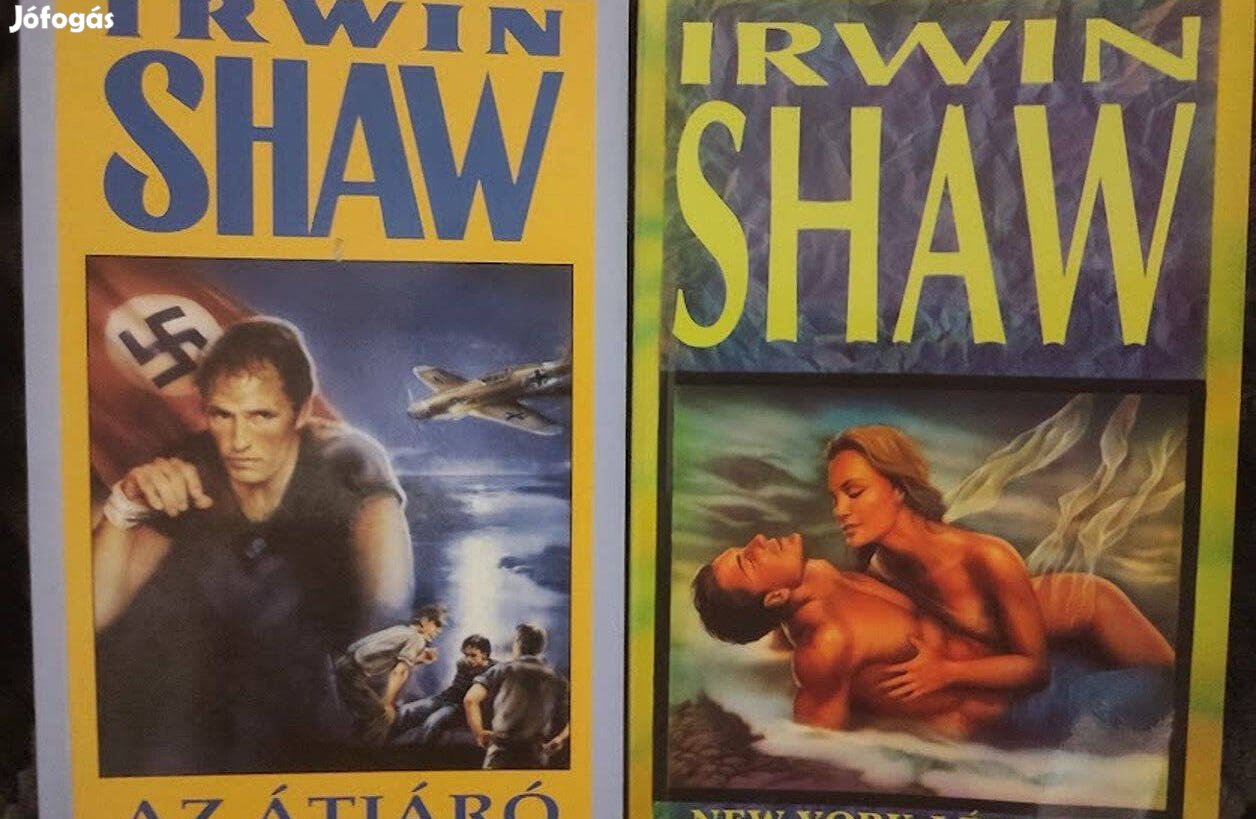 2 darab Irwin Shaw könyv