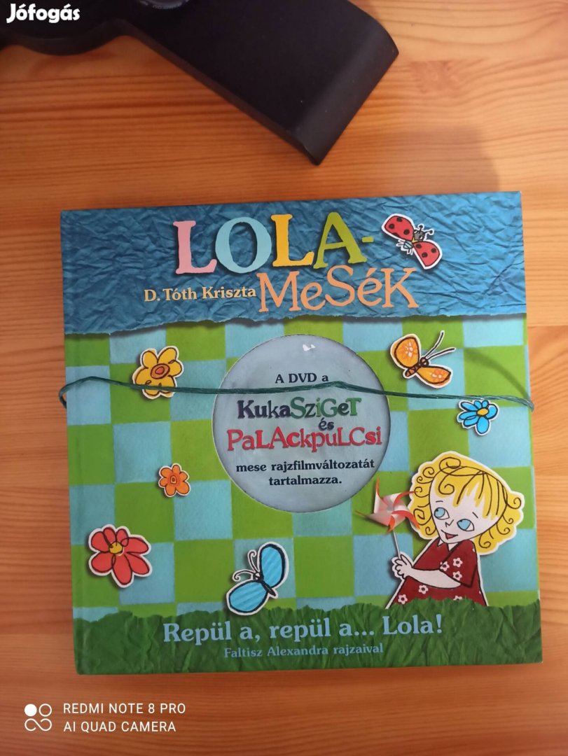 2 darab Lola meséi könyv, keményborítós, újszerű! 