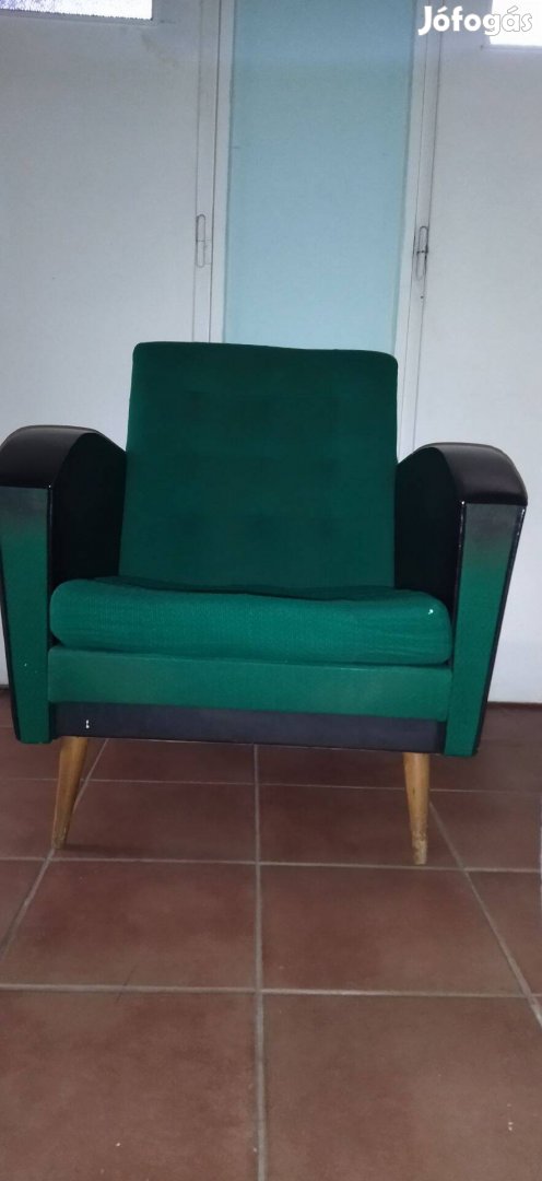 2 darab Retro Fotel Antik Dizájn Fotel Klubfotel Fotel