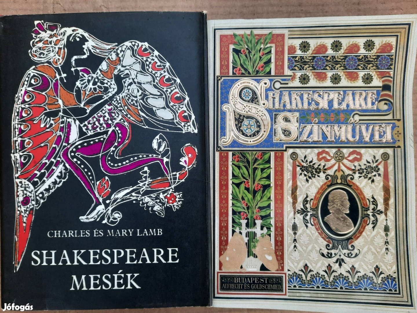 2 darab Shakespeare műveit tartalmazó könyv eladó 