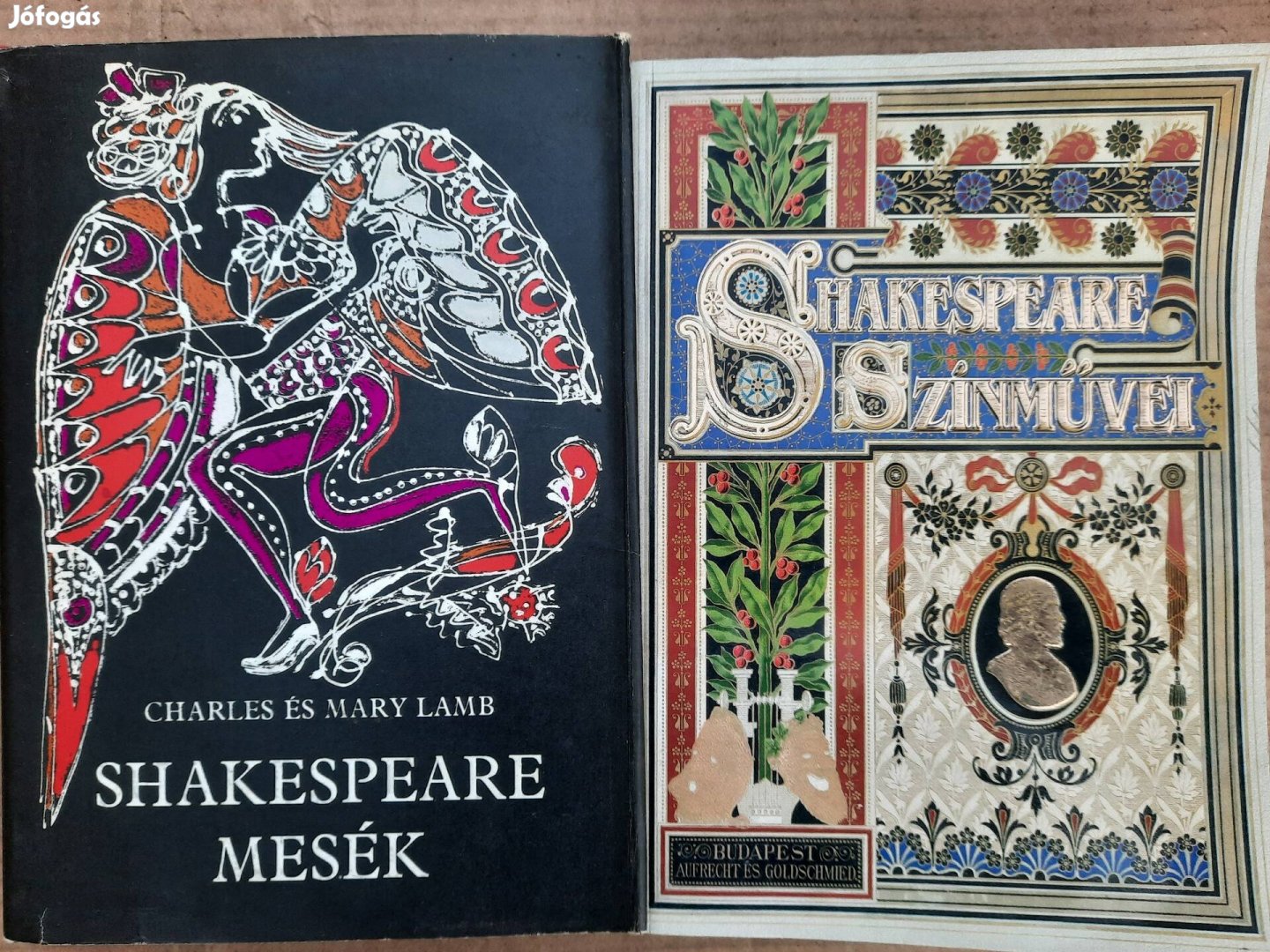 2 darab Shakespeare műveit tartalmazó könyv eladó 