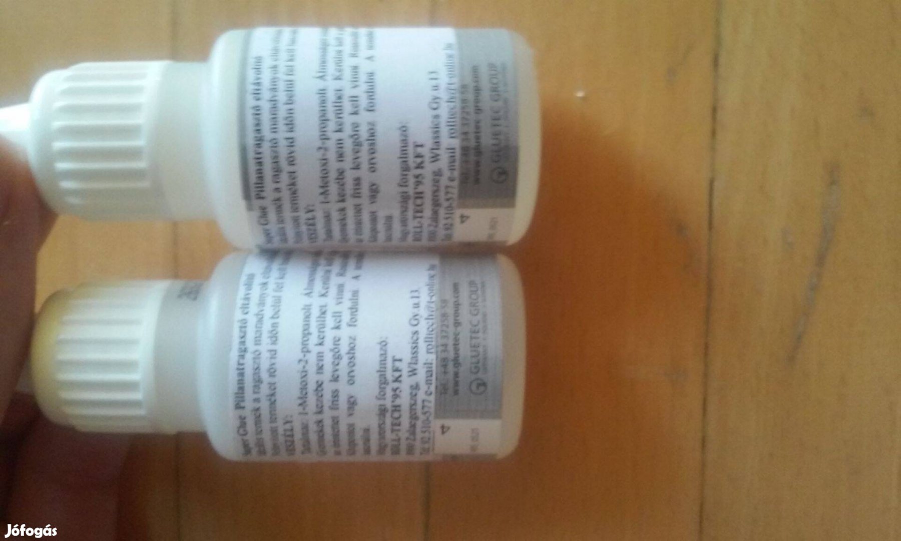 2 darab Super glue pillanatragasztó eltávolító, 20ml