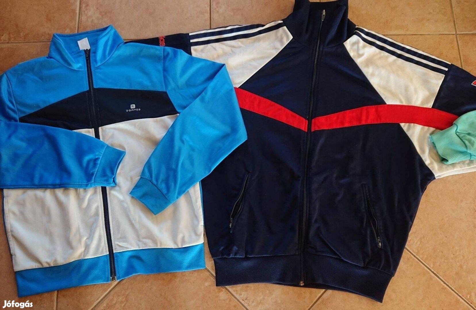 2 darab márkás melegítő felső 152-es - mérve