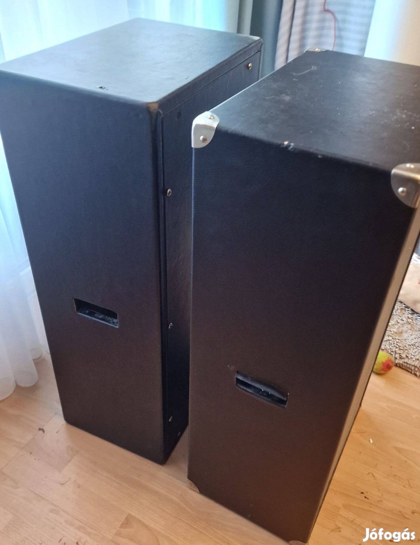 2 darab üres hangfal, doboz eladó